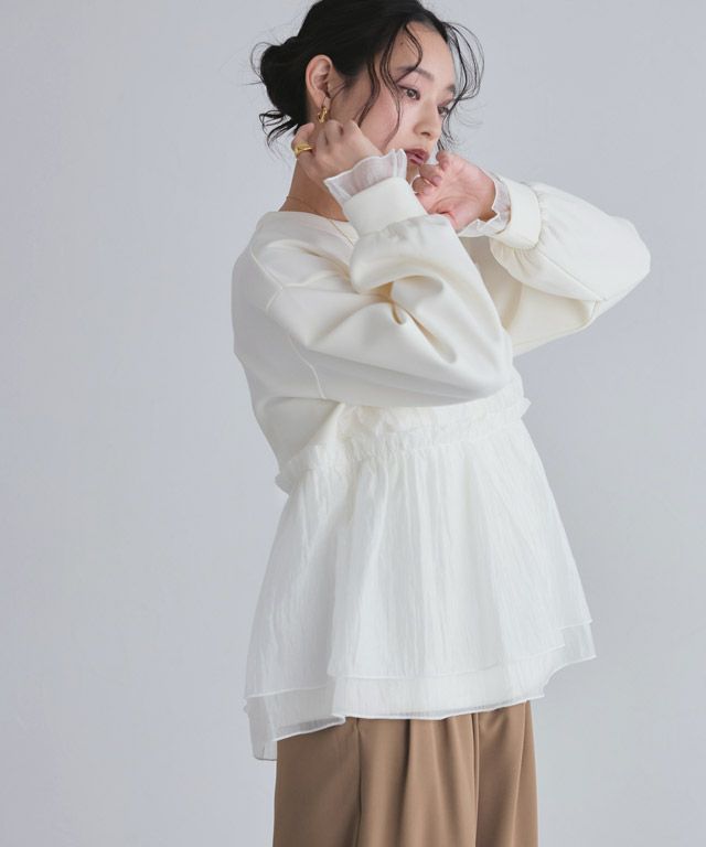 163cm / アイボリー / M