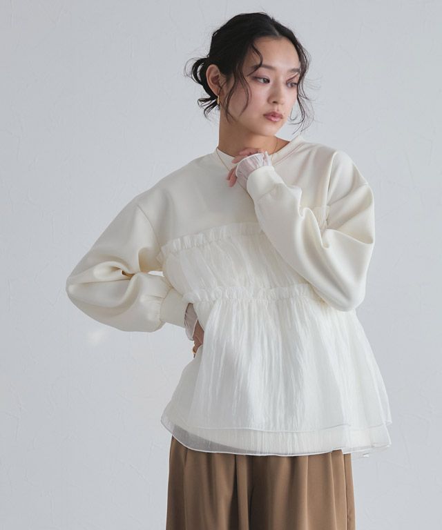 163cm / アイボリー / M