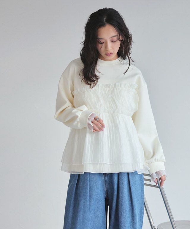 163cm / アイボリー / M