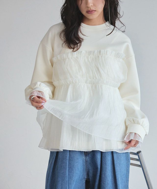 163cm / アイボリー / M