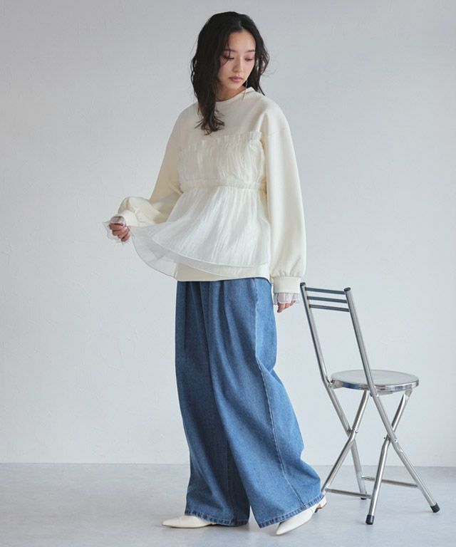 163cm / アイボリー / M