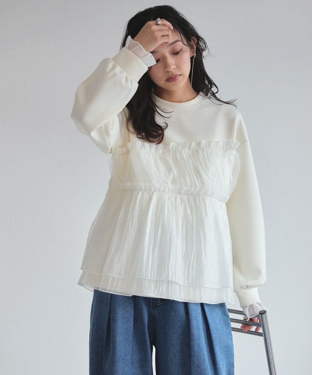 163cm / アイボリー / M