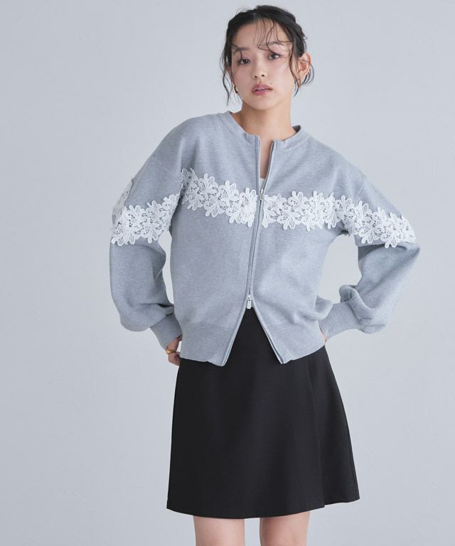 163cm / 杢ライトグレー / M