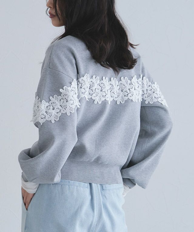 163cm / 杢ライトグレー / M