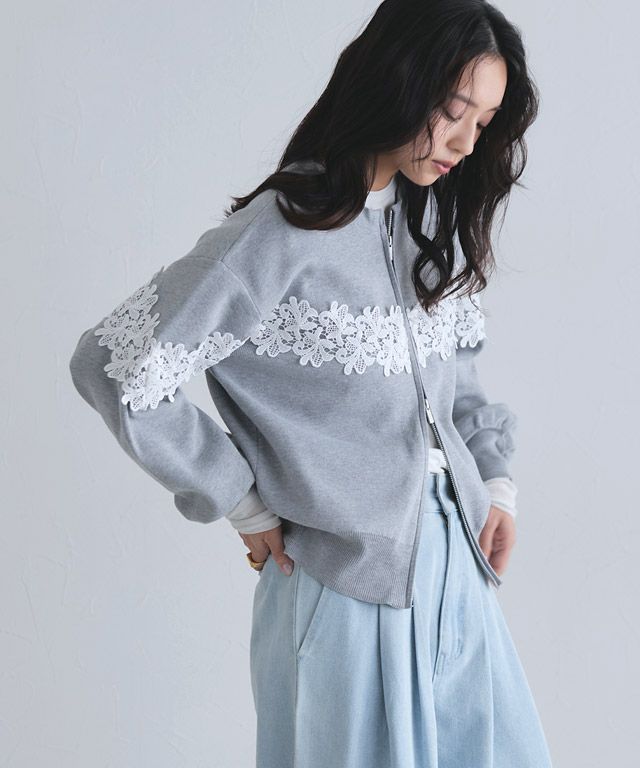 163cm / 杢ライトグレー / M