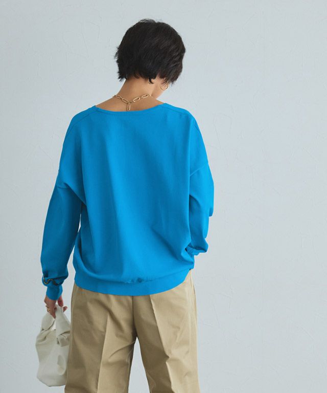 166cm / ターコイズ×ベージュ / M