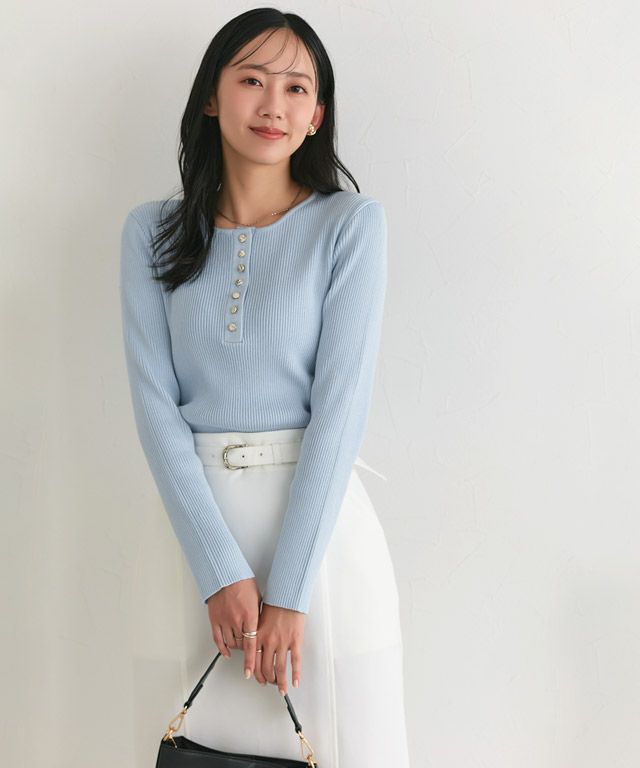 162cm / ライトブルー / M