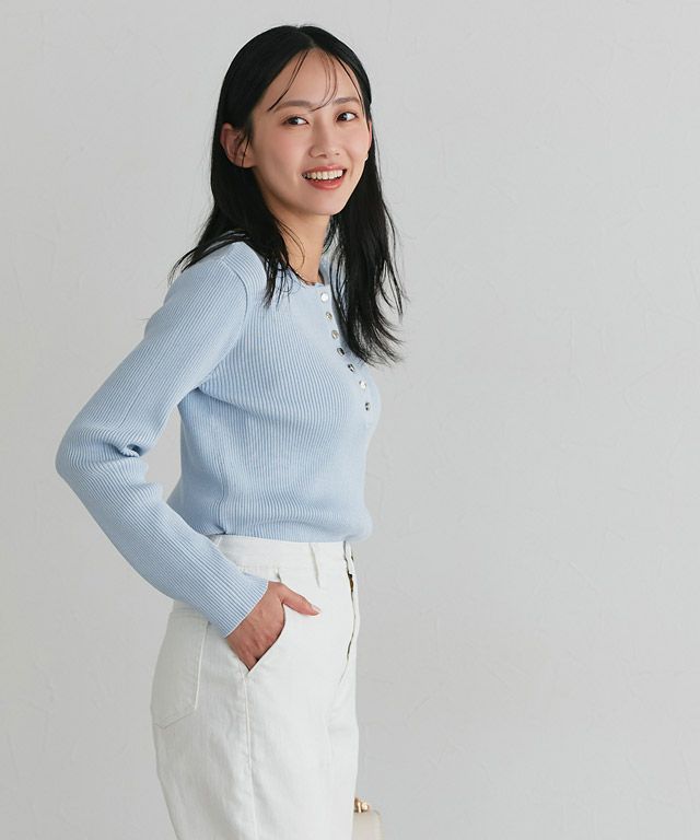 162cm / ライトブルー / M