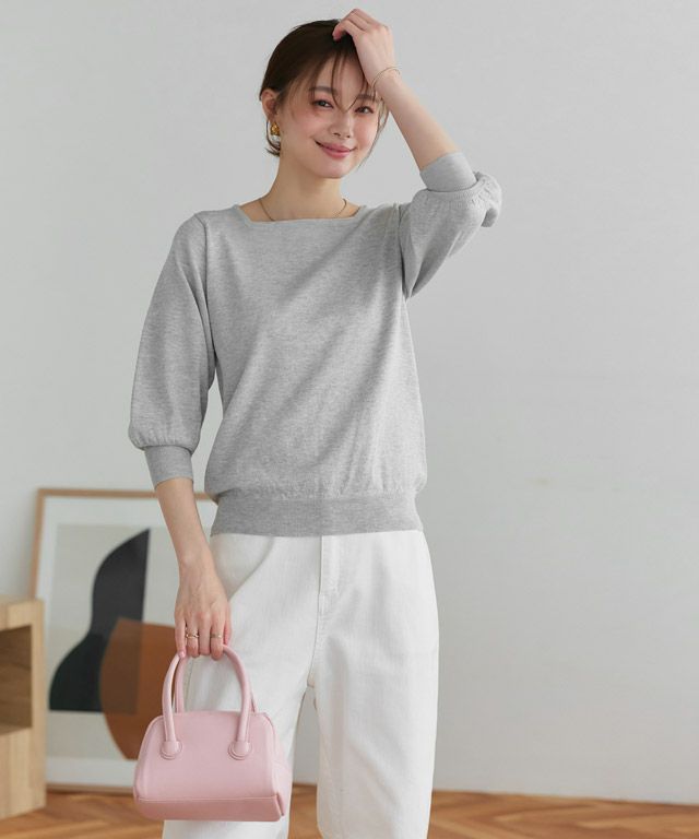 167cm / 杢ライトグレー / M