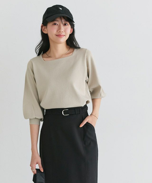 162cm / グレージュ / M