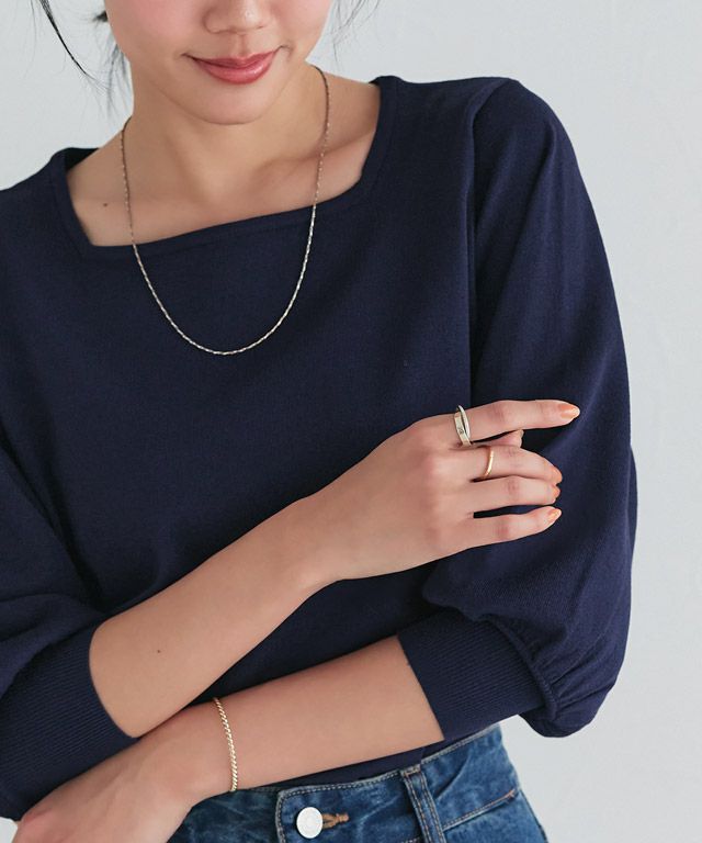 162cm / ネイビー / M